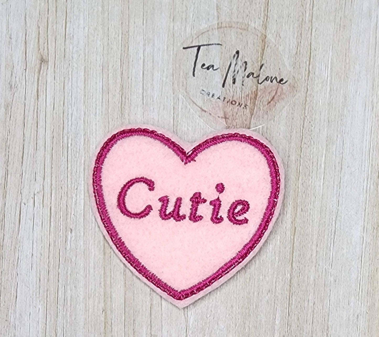 Cutie Heart Embroidery Design