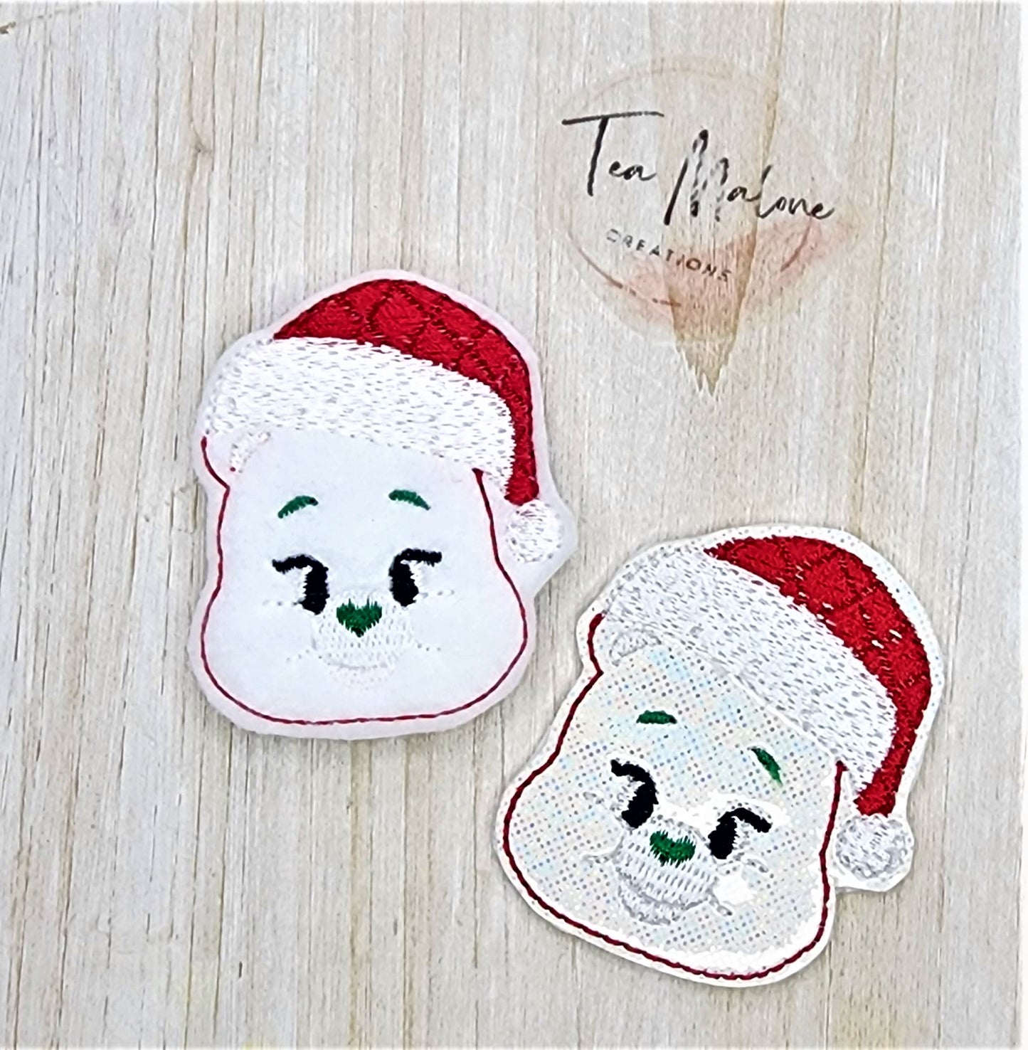 Christmas Cuddly Bear Embroidery Design