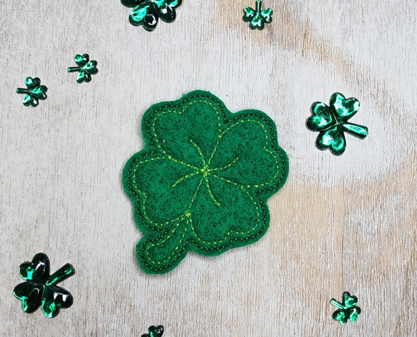 Fancy Shamrock Embroidery Design