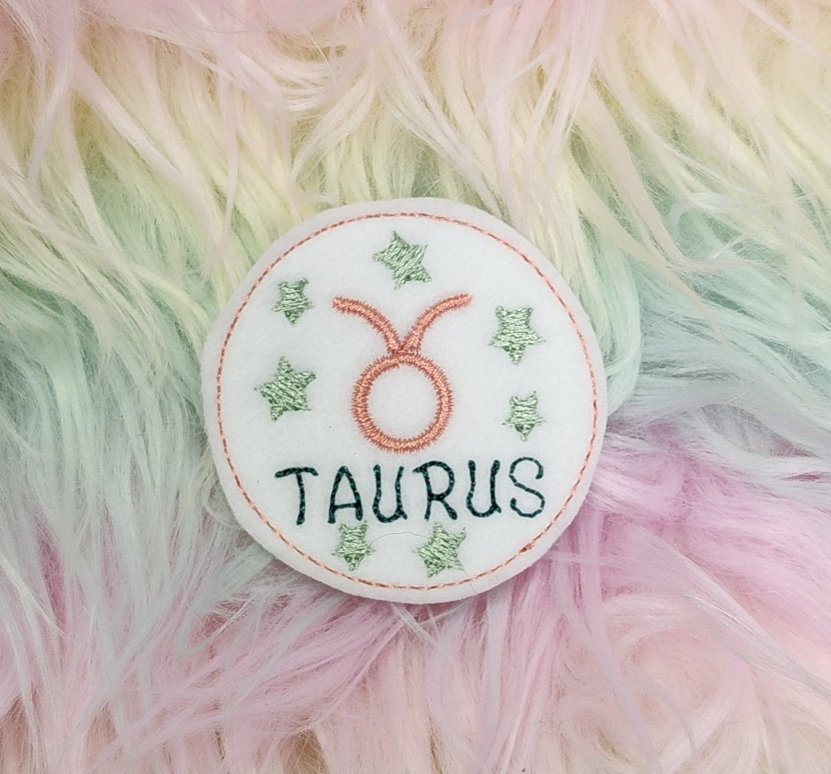 Taurus Embroidery Design