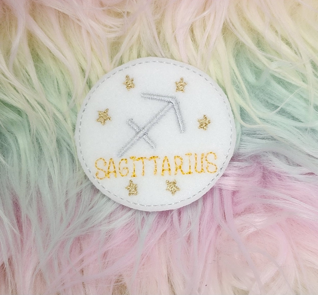 Sagittarius Embroidery Design