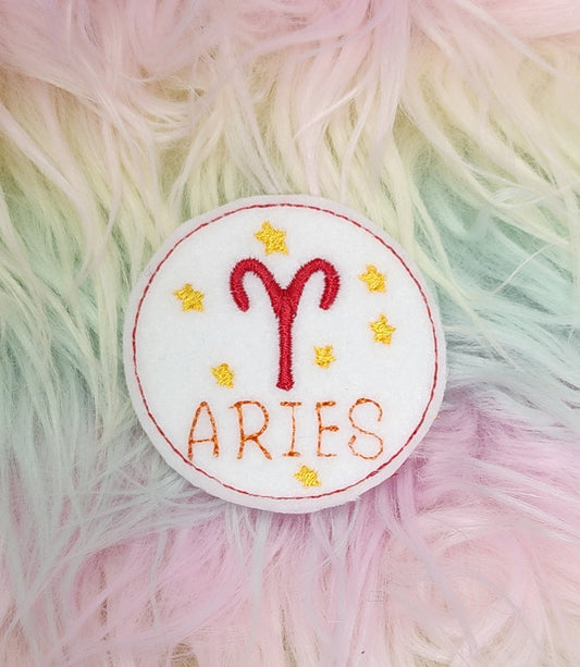 Aries Feltie Sheet