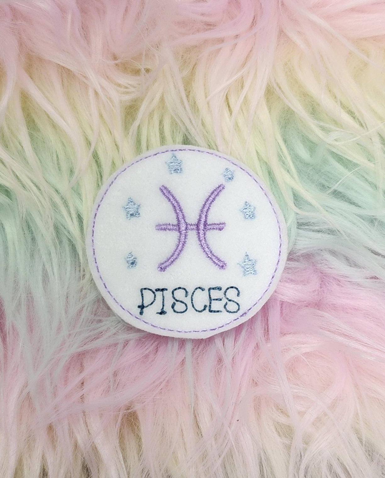 Pisces Embroidery Design