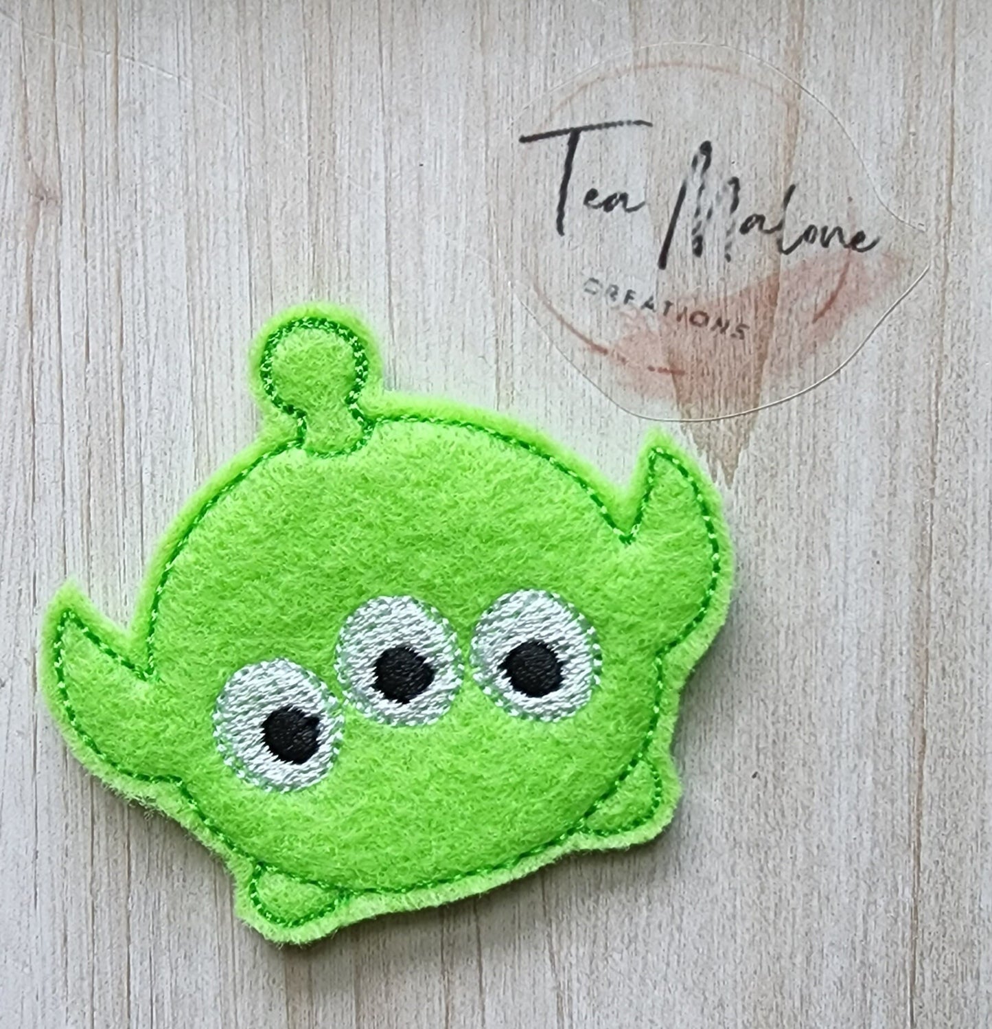 Toy Alien Embroidery Design