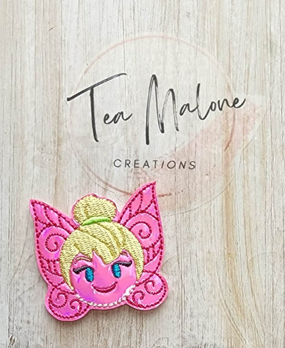 Neon Fairy Embroidery Design