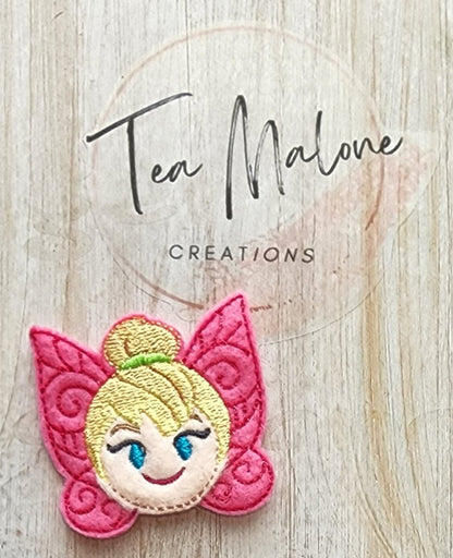 Neon Fairy Embroidery Design