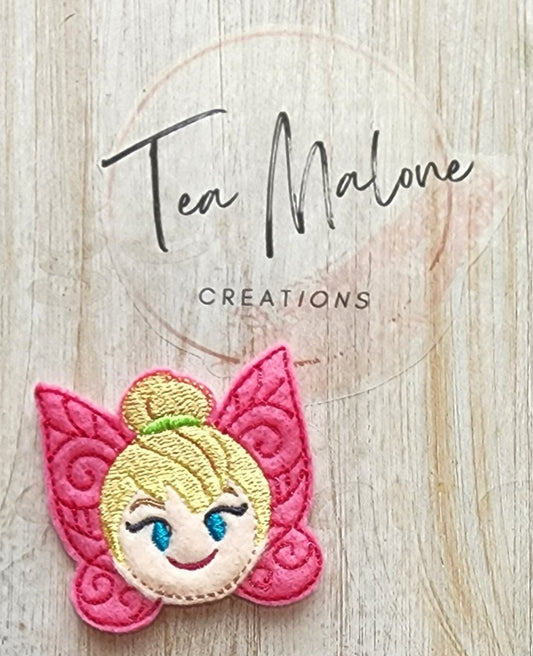 Neon Fairy Embroidery Design