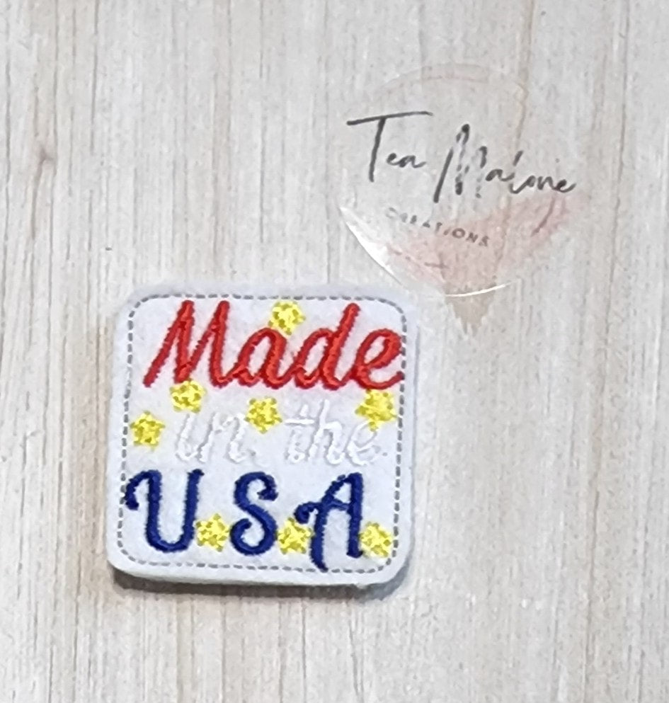 Made in the USA Feltie Sheet